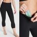 Athleta Pants & Jumpsuits | Athleta Salutation Black Athletic Yoga Running Workout Stretch Capri Size Xs | Color: Black | Size: Xs