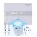 The Intelligent Health Pro Intellident Zahnaufhellung Teeth Whitening Kit mit UV-Licht-Technologie zum Zähne Aufhellen - Zahnbleaching Gel Set für Strahlend Weiße Zähne - Sanft & Peroxidfrei