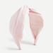 J. Crew Accessories | J. Crew Pink Gingham Turban Headband | Color: Pink/White | Size: Os