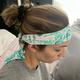 Lilly Pulitzer Accessories | Lilly Pulitzer Tie Pima Cotton Headband | Color: Green/Pink | Size: Os