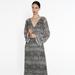 Zara Dresses | Cut Out Snakeskin Print Dress | Color: Black/Cream | Size: M