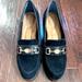 Giani Bernini Shoes | Giani Bernini Porshaa Loafer Dress Pumps (Worn Once) | Color: Black/Gold | Size: 8