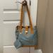 Dooney & Bourke Bags | Dooney & Bourke Bucket Bag, Signature Fabric | Color: Blue/Tan | Size: Os