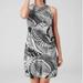 Athleta Dresses | Athleta Santorini High Neck Black & White Zuma Print Dress | Color: Black/White | Size: S