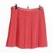 J. Crew Skirts | J. Crew Pleated Georgette Mini Skirt Wildflower Pink Women's Size 8 | Color: Pink | Size: 8