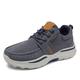 VIPAVA Men's Boots Men's Canvas Shoes, Espadrilles, Breathable Men's Casual Shoes, Men's Sports Shoes, Ultra-Light Thick-Soled Boat Shoes (Color : Blue, Size : 6.5)