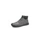 VIPAVA Men's Lace-Ups Genuine Leather Manual Chelsea Boots Men Fashion Classic High Top Male Casual Basic Shoes (Color : Gray, Size : 7 US)