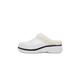VIPAVA Men's Slippers Cotton shoes with thick soles, waterproof and warm, and cotton slippers, popular on the internet, fashionable home shoes (Color : White, Size : 36-37)