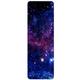 6mm Non-slip Yoga Mat，Comfort Pretty Starry Sky Printed Folding Pad for Exercise Yoga and Pilates，Durable Exercise Mat