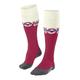 FALKE Women's SK4 Advanced W KH Wool Warm Thin 1 Pair Skiing Socks, Red (Rose 8564), 4-5