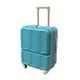 MOBAAK Suitcase Luggage Lightweight Luggage Front Opening Trolley Suitcase Luggage Universal Wheel Trolley Suitcase Suitcase with Wheels (Color : E, Size : 22inch)