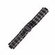 DAVNO Ceramic Watchband For GUESS Watch Strap Light Plus Stainless Steel Bracelet 23 * 14mm Watchbands (Color : Black rose gold, Size : 23-14mm)