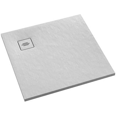 Duschwanne OTTOFOND "Nevis", weiß, B:90cm H:3,5cm T:90cm, Duschwannen, 90x90 cm, matt mit Struktur