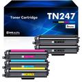 5-Pack TN-243CMYK Toner Value Pack TN247 Compatible for Brother TN243CMYK for DCP-L3550CDW MFC-l3770CDW MFC-L3750CDW MFC-L3710CW DCP-L3510CDW HL-L3210CW HL-L3230CDW Black Black Cyan Yellow Magenta