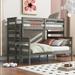 Kid-Friendly Design Twin Over Full Bunk Bed