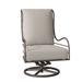 Summer Classics Outdoor Carmel Rocking Metal Chair w/ Cushions in Black | 42.5 H x 29 W x 32.5 D in | Wayfair 349431+C689H440N