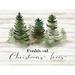 The Holiday Aisle® Freshly Cut Christmas Trees On Canvas Print Metal in Green | 32 H x 48 W x 1.25 D in | Wayfair CB0D21D29C4D4F8C811532DC9FF586DC