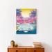 Bay Isle Home™ Beach Convertible On Canvas Print Canvas | 2000 H x 2400 W x 1.75 D in | Wayfair A2CDAF83BB4C4DA1BE73CFEE7C6AFCFA