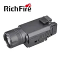 RichFire-Lampe de poche DulFlashlight SST40 1000LM avec batterie et support de rail Picatinny 20mm