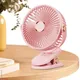 Mini ventilateur à clip aste par USB ventilateur de refroidissement à air à piles 5 vitesses