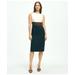 Brooks Brothers Women's Colorblocked Boat Neck Sheath Dress | Navy | Size 14