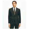 Brooks Brothers Men's Explorer Collection Slim Fit Wool Suit Jacket | Black | Size 36 Regular