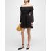 Seine Off-the-shoulder Mini Dress