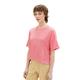 TOM TAILOR Denim Damen 1036535 Loose Fit Basic T-Shirt, 31685-Fresh Pink, XL