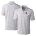 Men's Cutter & Buck Gray South Bend Cubs Advantage Tri-Blend Space Dye Polo