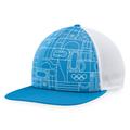 Men's Fanatics Branded Blue Olympic Games Five-Panel Trucker Snapback Hat
