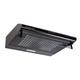 George Russell Hobbs RHVSRCH602B-M Black Steel Cooker Hood - Silver