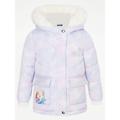 George Disney Frozen Lilac Padded Coat - Blue