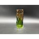 Whitefriars ? Glas bark Vase grün amber space age Pop Art modern design 70s 70er 60s 60er vintage