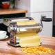 Pasta Machine Roller Pasta with Pasta Roller with Clamp & Measuring Tool Manual Machine for Lasagne Spaghetti Fettuccine Ravioli Tagliatelle