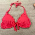 Victoria's Secret Swim | Hot Pink/Coral Underwire Victoria Secret Bikini Top | Color: Pink | Size: 36d/M