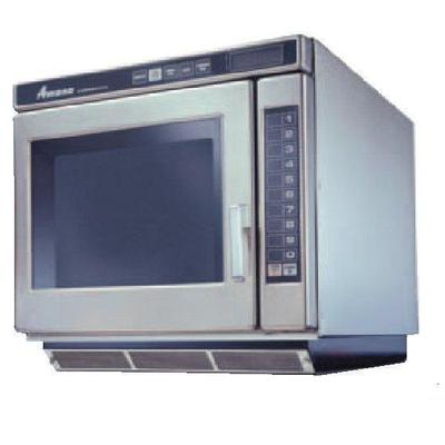 Amana Commercial RC17S 1.0 CuFt Countertop Microwave Oven - Stainless Steel