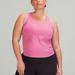 Lululemon Athletica Tops | Lululemon- Cool Racerback Short Tank Top Pink Workout Gym Running Training Yoga | Color: Pink | Size: 6
