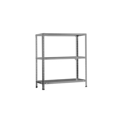SimonRack Comfort Metallregal mit 3 Böden und Schrauben. Farbe GRAU 1000x800x300 mm Image