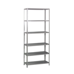 SimonRack Comfort Metallregal mit 6 Böden und Schrauben. Farbe VERZINKT 2000x1000x500 mm Image