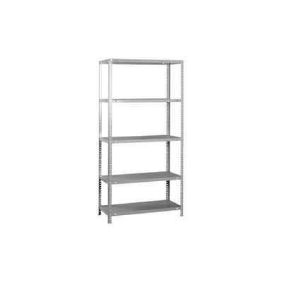 SimonRack Comfort Metallregal mit 5 Böden und Schrauben. Farbe GRAU 2000x1100x400 mm Image