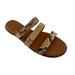 Madewell Shoes | Madewell Women’s Leather Slide Flat Sandals (Tan) - Size 5.5 | Color: Brown/Tan | Size: 5.5