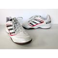 Adidas Shoes | Adidas Womens Pearl White Red & Black Athletic Sport Tennis Shoes Sneakers 7 M | Color: White | Size: 7