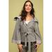 Free People Jackets & Coats | Free People Wool Olmstead Belted Cape | Color: Gray | Size: M