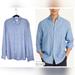 J. Crew Shirts | J. Crew Baird Mcnutt Irish Linen Blue Long Sleeve Button Shirt. Men's Size Xl. | Color: Blue | Size: Xl