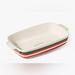 Kate Spade Kitchen | Kate Spade Merry Bright Holiday Collection Stonewear Rectangular Baker Dish New | Color: Brown/Tan | Size: Os