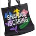 Urban Outfitters Bags | (Nwot)Urban Outfitters- Sharing Is Caring Zany Tote Bag | Color: Black | Size: Os