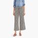 J. Crew Pants & Jumpsuits | J. Crew 100% Silk Wide Leg Cropped Animal Print Pants | Color: Black/Brown | Size: 6