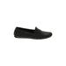 M. Gemi Flats: Black Print Shoes - Women's Size 39 - Almond Toe