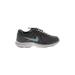 Nike Sneakers: Gray Color Block Shoes - Women's Size 6 - Round Toe