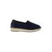 Cole Haan zerogrand Flats: Espadrille Platform Bohemian Blue Solid Shoes - Women's Size 9 1/2 - Almond Toe